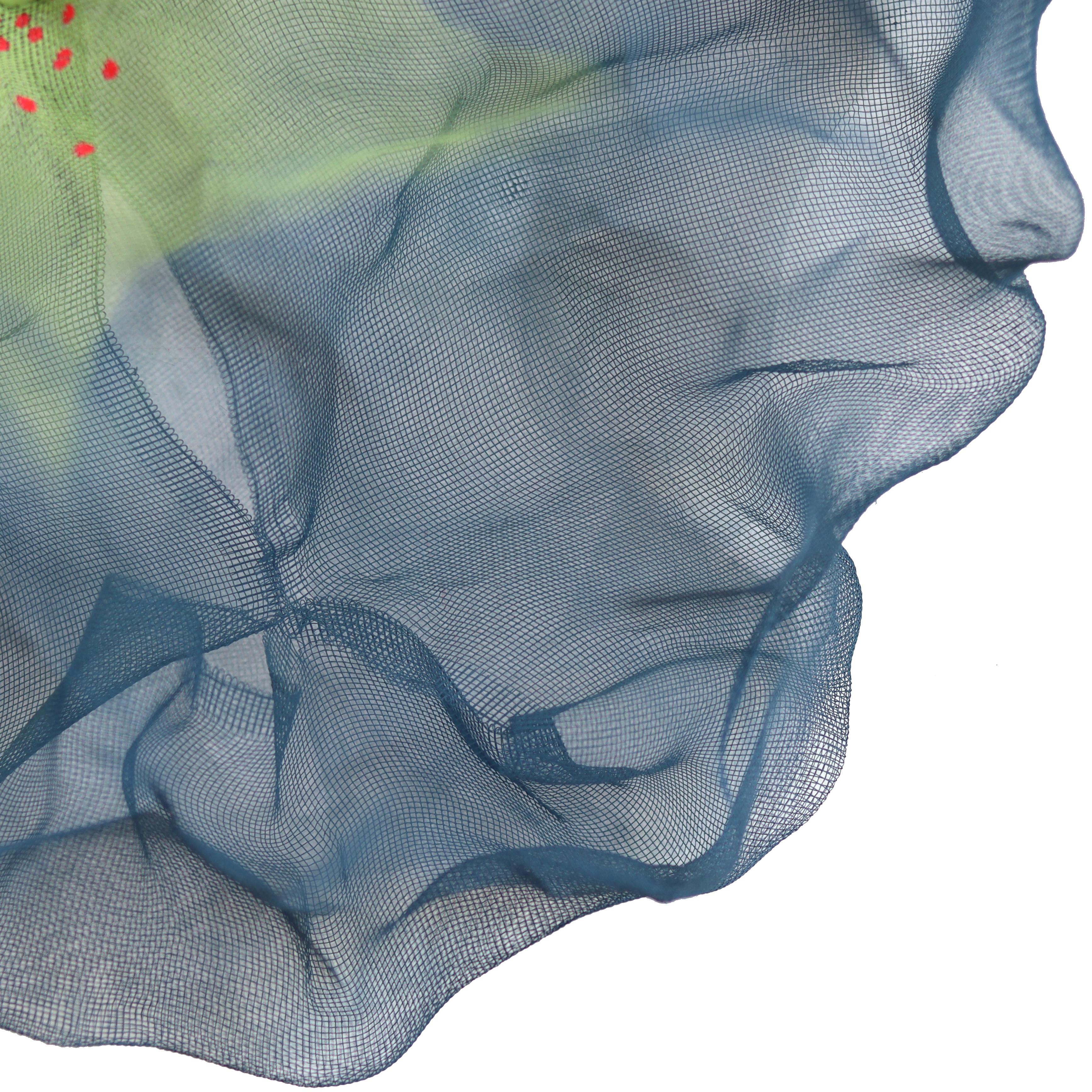 Cotton Candy Cumulus Navy Green Red - Abstract Three-Dimensional Wall Artwork For Sale 6