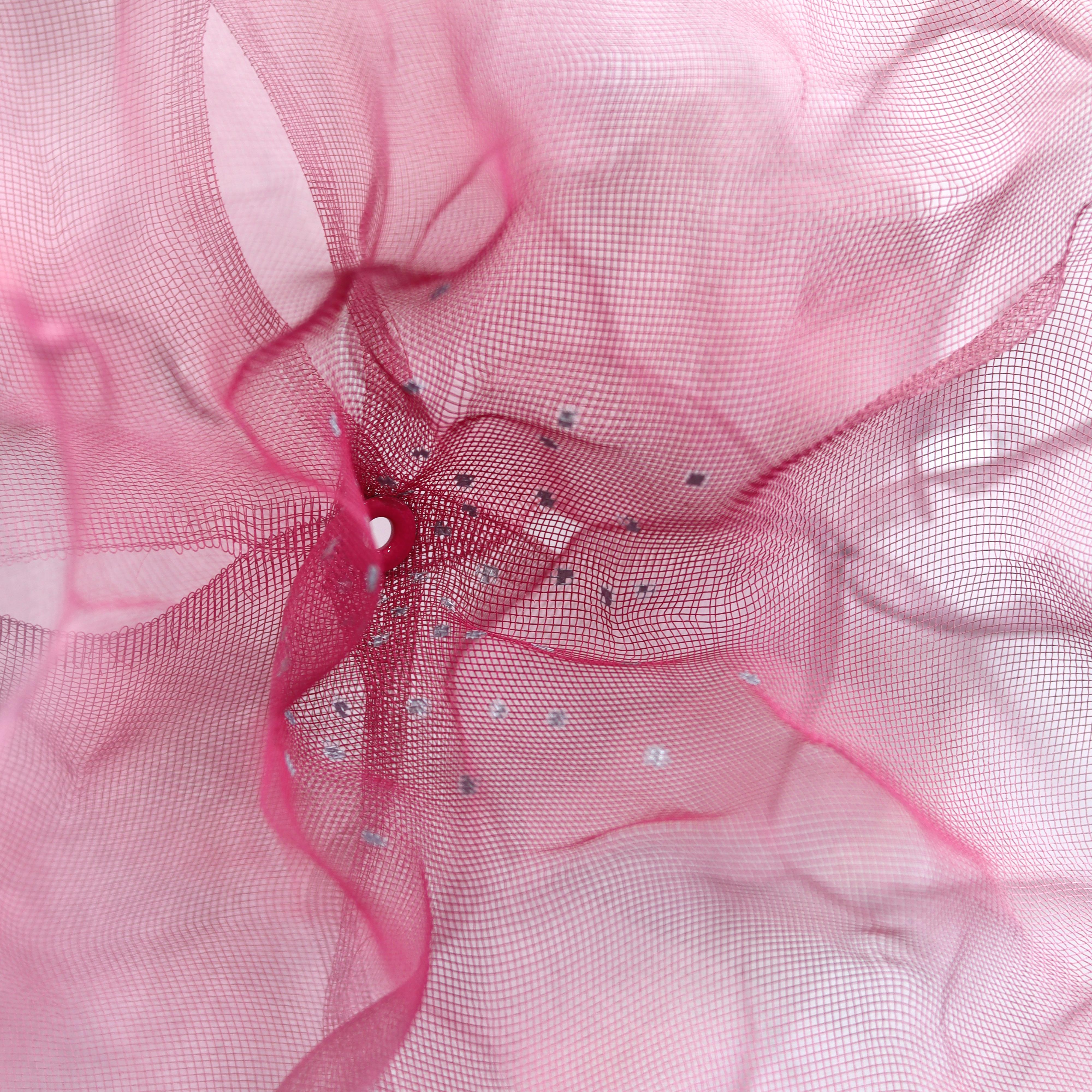 Zuckerwatte Cumulus Pink Silver - Original Abstrakt Dreidimensionales Wandbild im Angebot 7