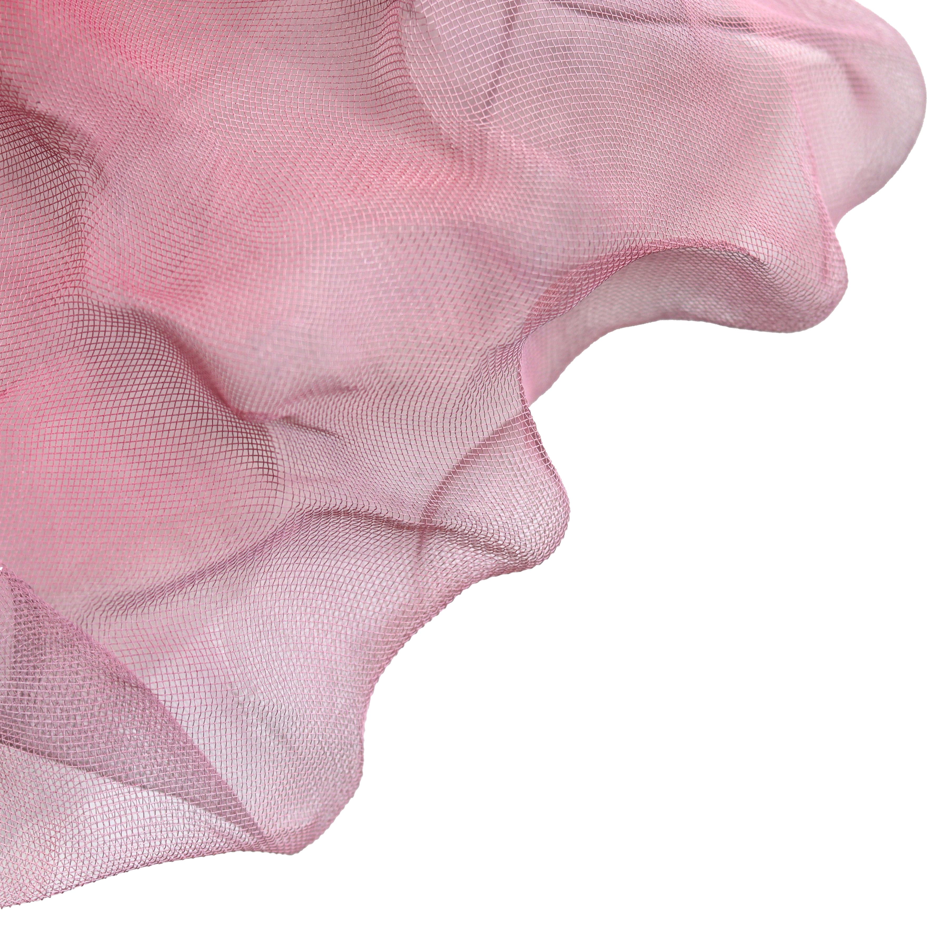Zuckerwatte Cumulus Pink Silver - Original Abstrakt Dreidimensionales Wandbild im Angebot 6