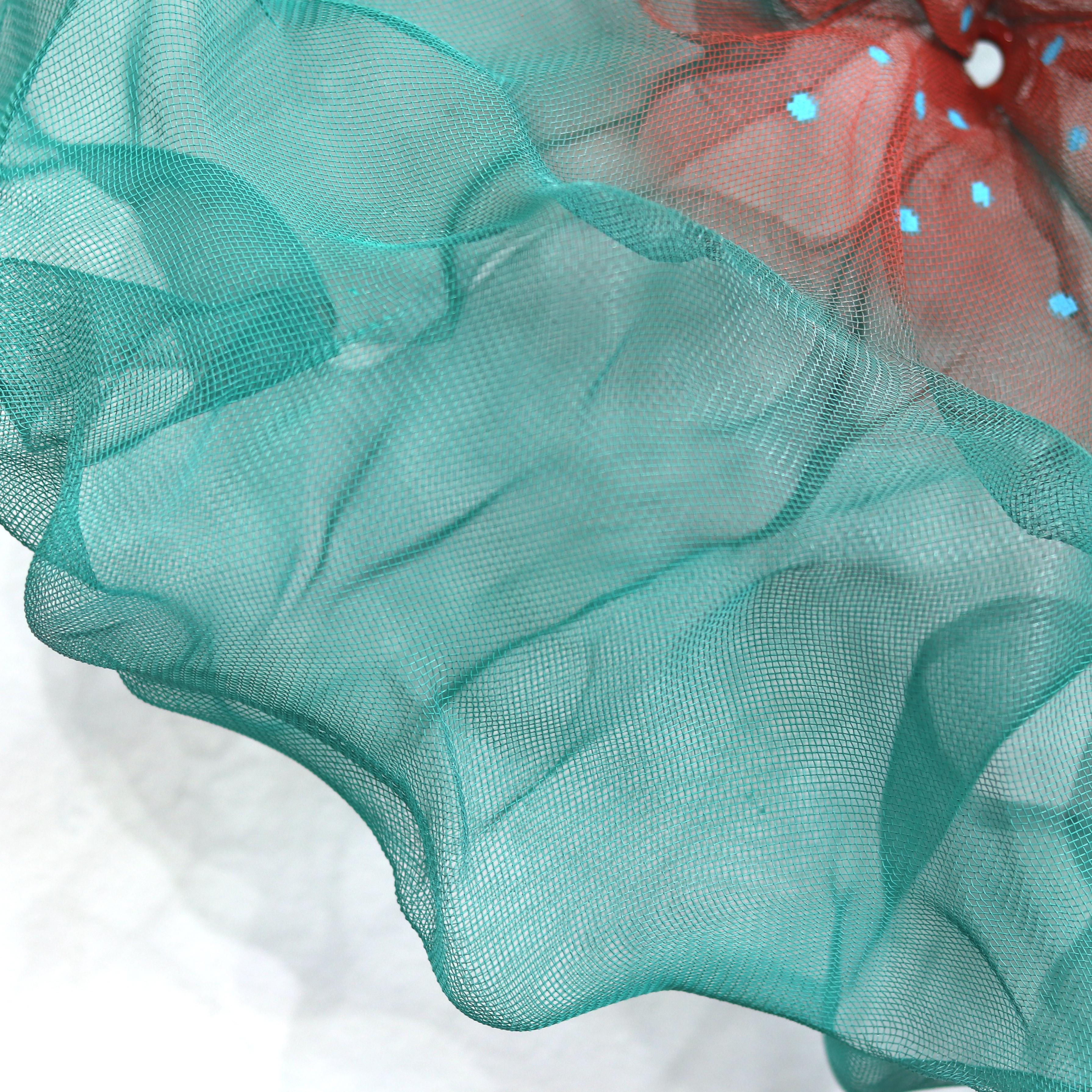 Cotton Candy Cumulus Shelly Green - Original Three-Dimensional Wall Art For Sale 2