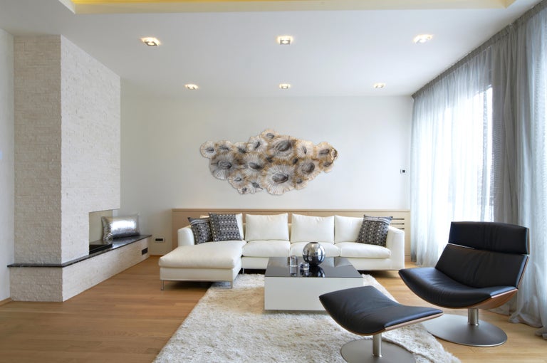 Flora Gilded Ii Large Original Three Dimensional Wall Art