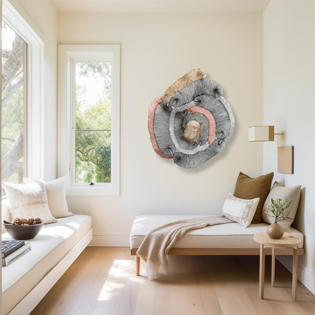 Sujoon Vogue - Southwest Inspired Sculptural Original Three-Dimensional Wall Art - Contemporary Mixed Media Art by Atticus Adams