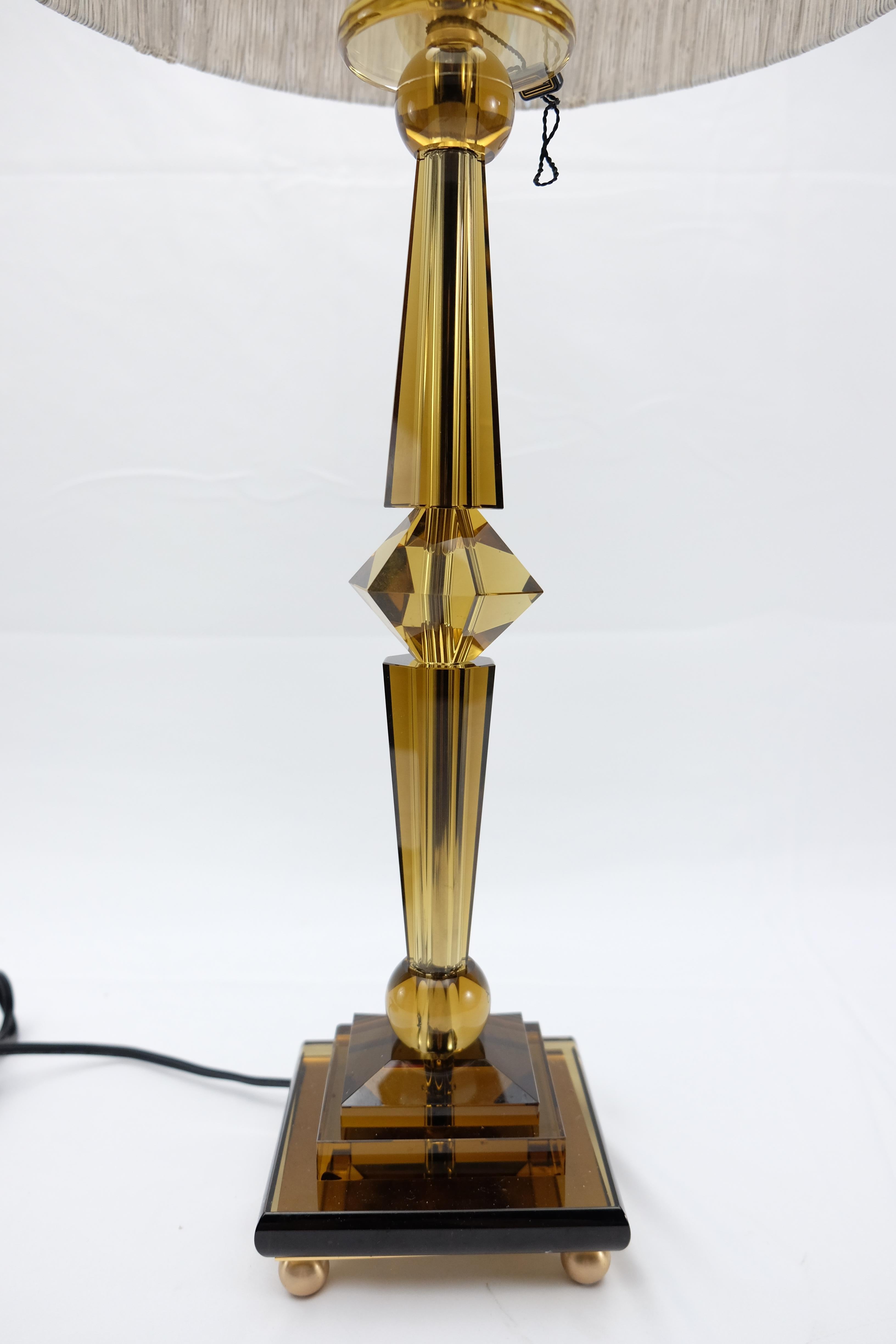 Attilio Amato for Laudarte Srl Prisma Big Table Lamp, Pair Available For Sale 7