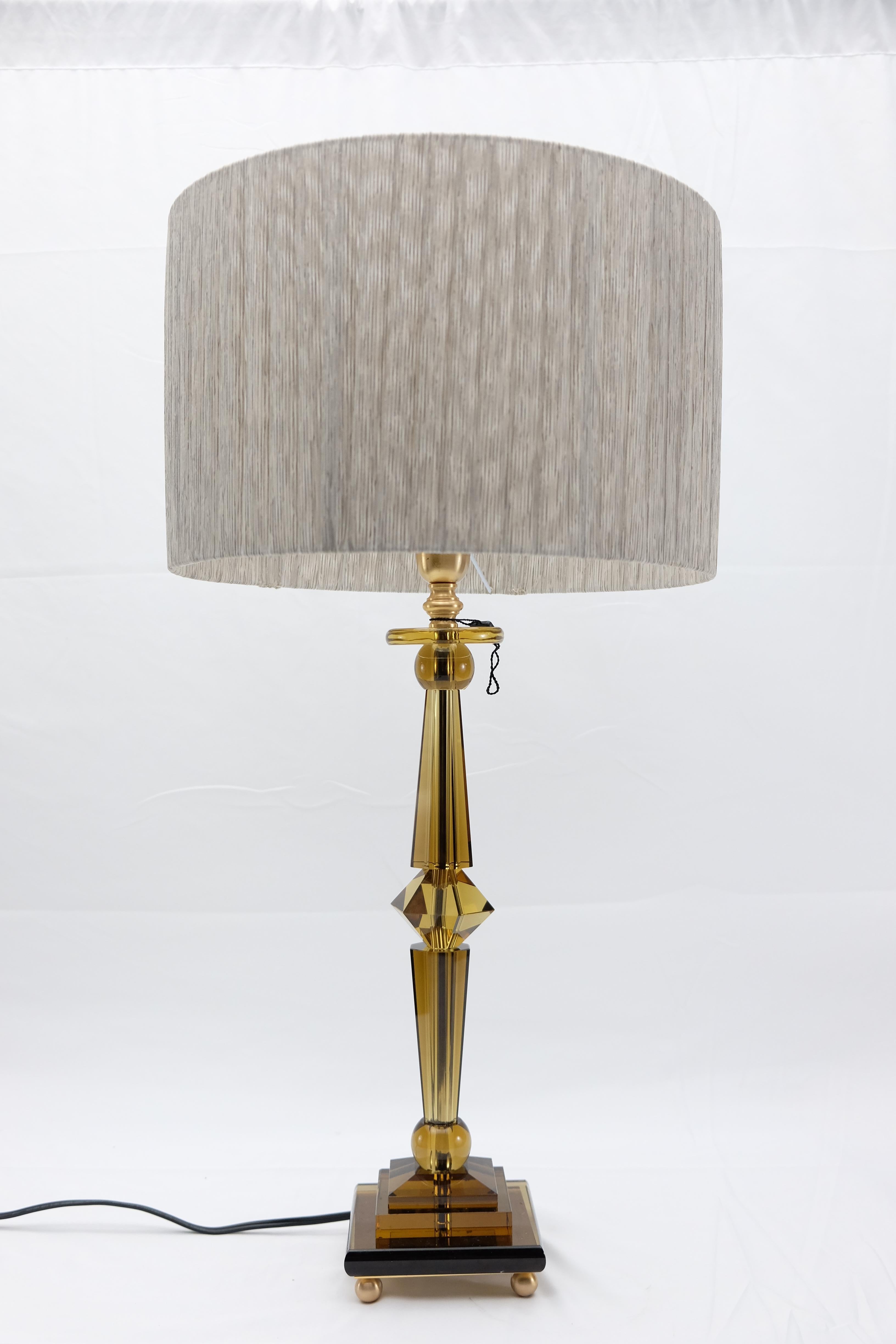 Contemporary Attilio Amato for Laudarte Srl Prisma Big Table Lamp, Pair Available For Sale