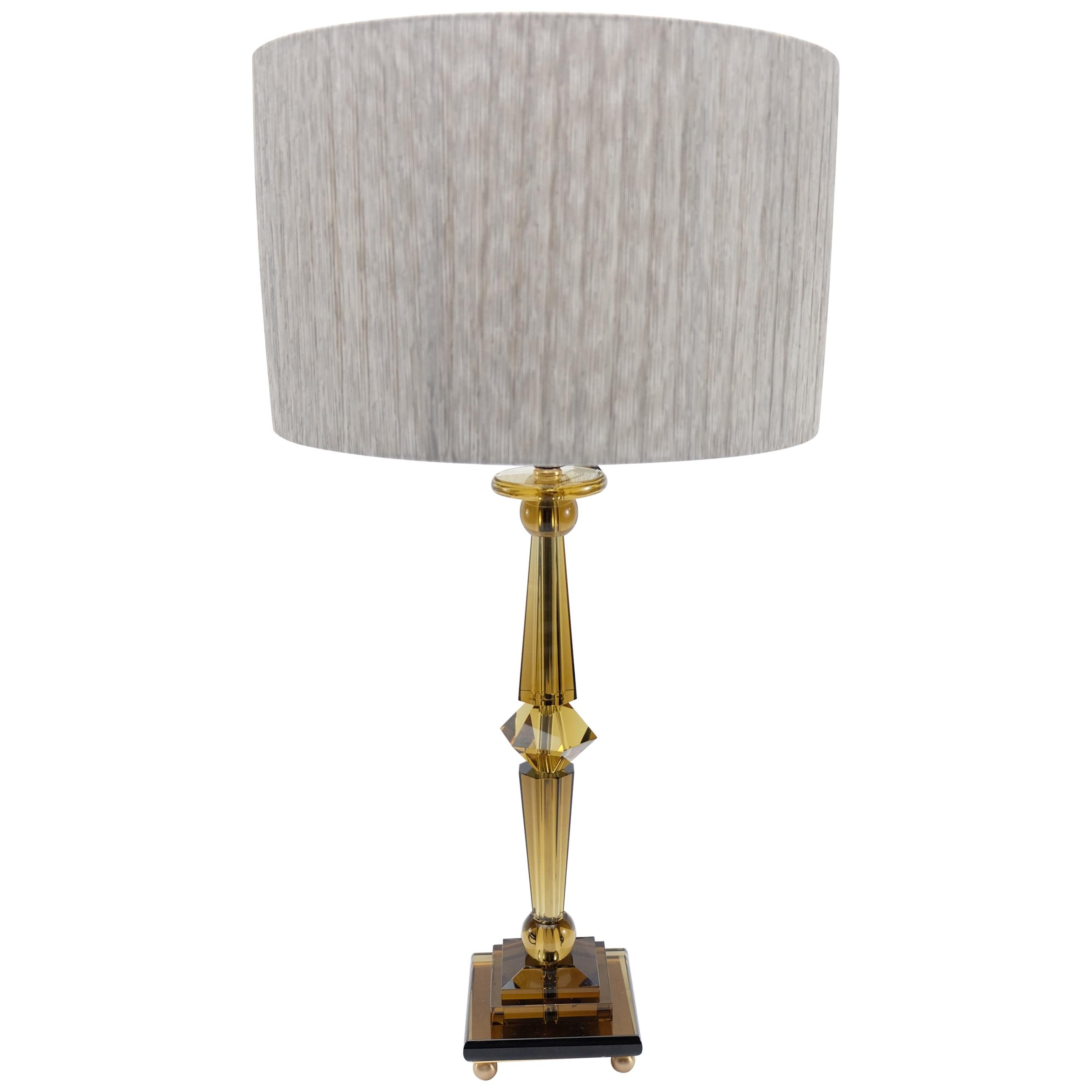 Attilio Amato for Laudarte Srl Prisma Big Table Lamp, Pair Available For Sale