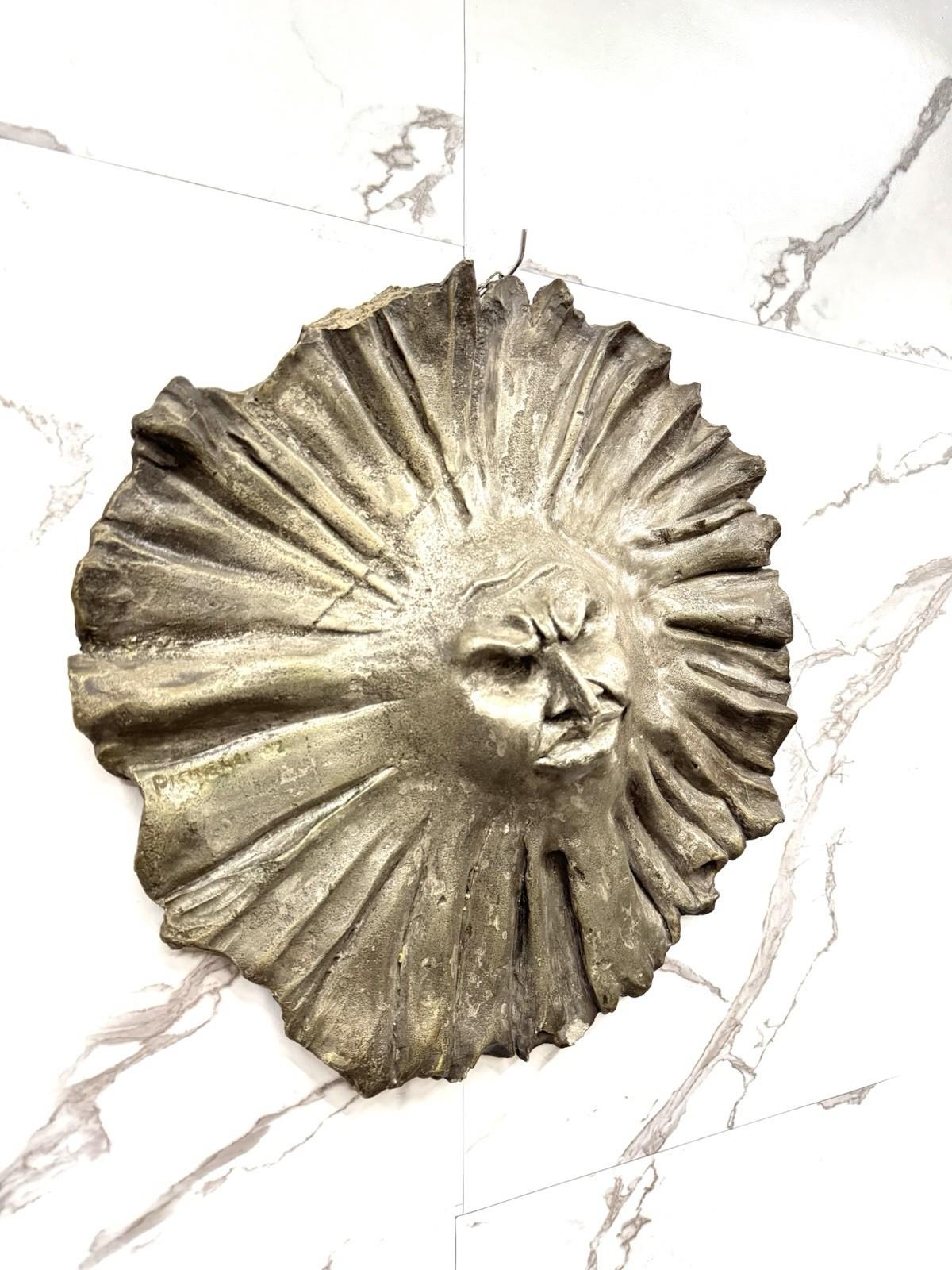 Artisanat Attilio Pierelli Scultura Volto Mid-Century Design Art 1960’s en vente