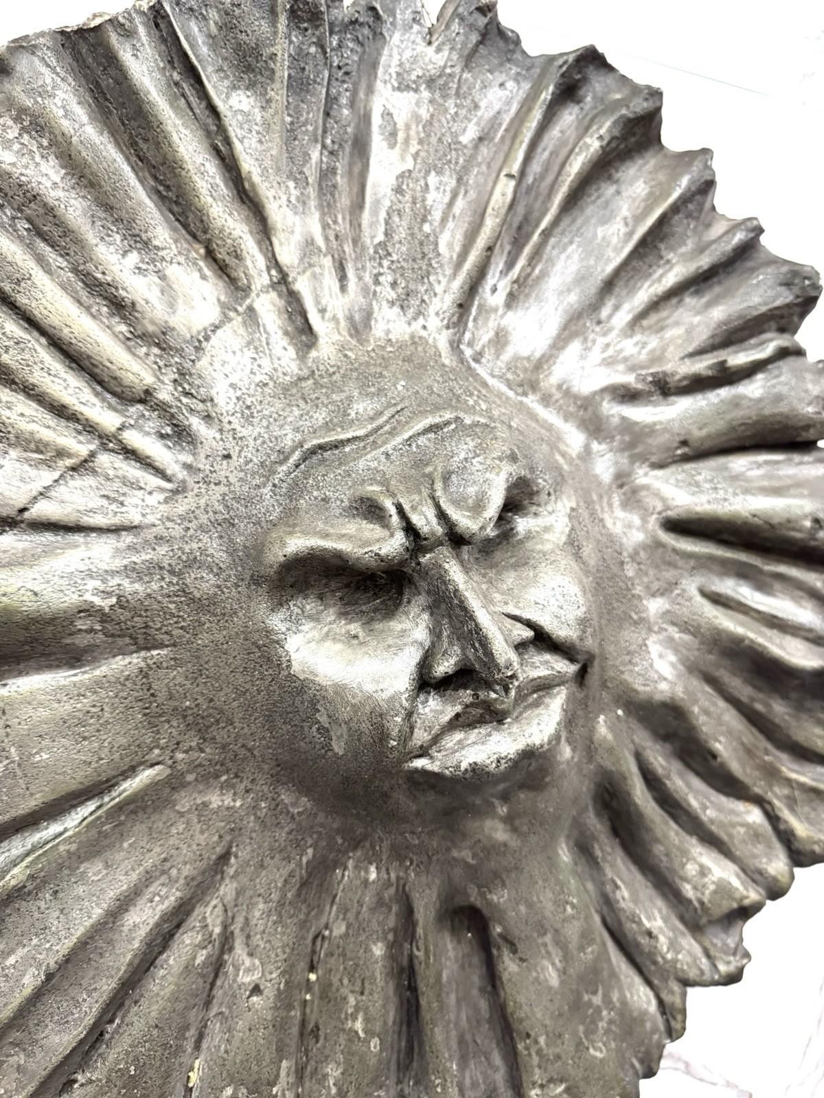 Résine Attilio Pierelli Scultura Volto Mid-Century Design Art 1960’s en vente