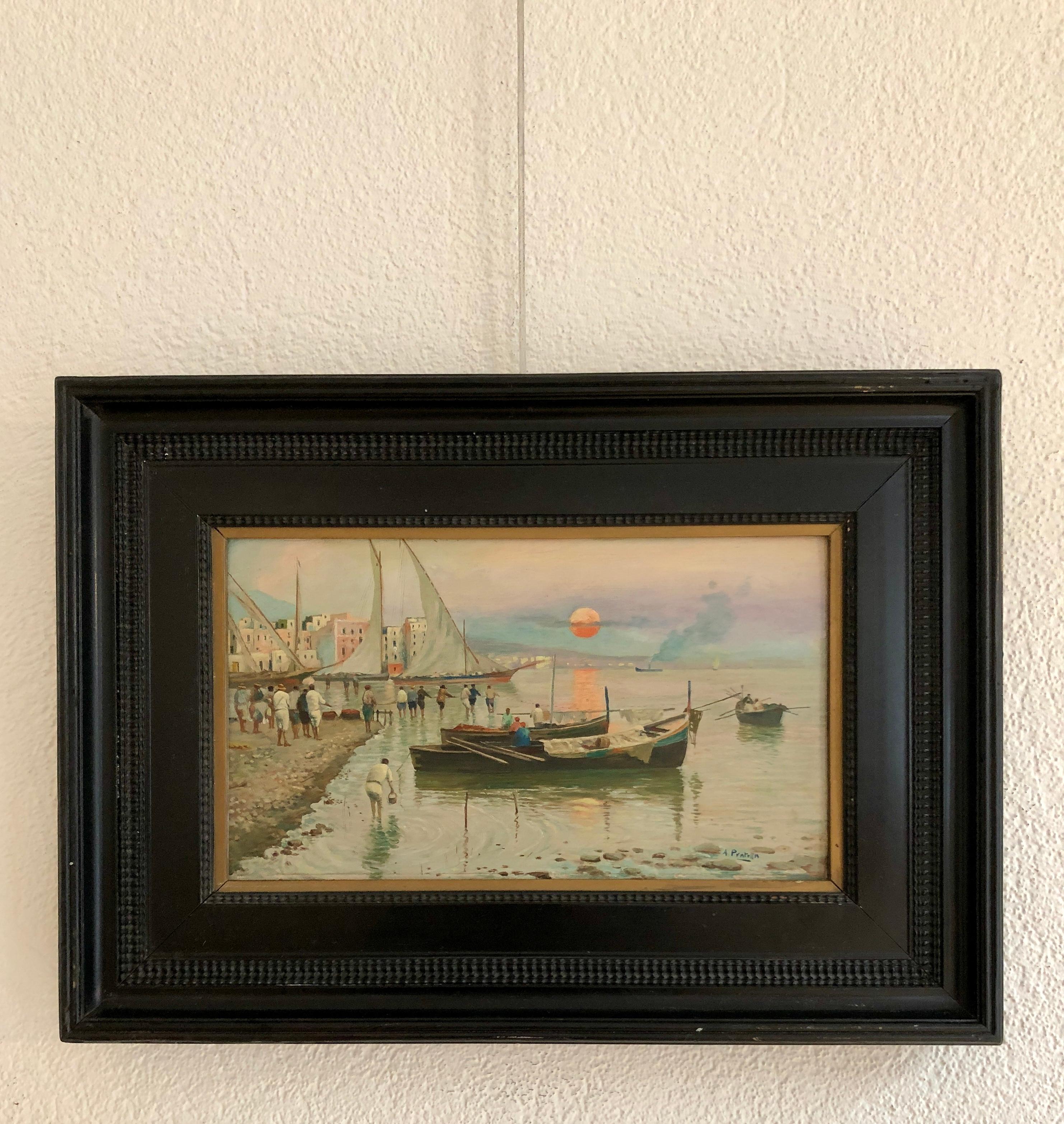 Attilio Pratella Small port near Naples For Sale at 1stDibs attilio