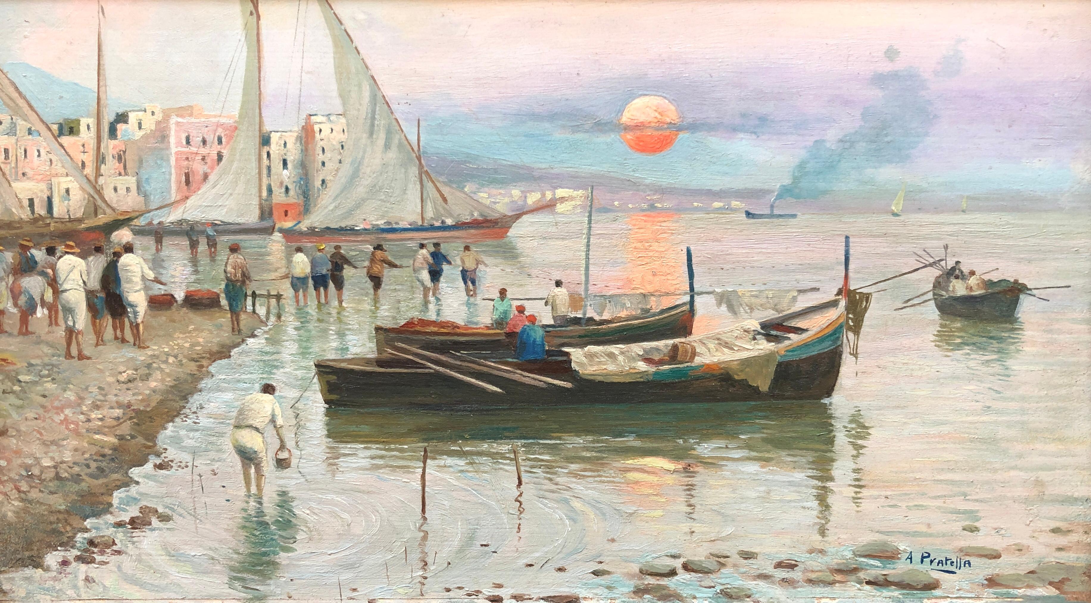 Attilio Pratella Small port near Naples For Sale at 1stDibs attilio