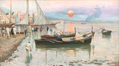 Small port near Naples