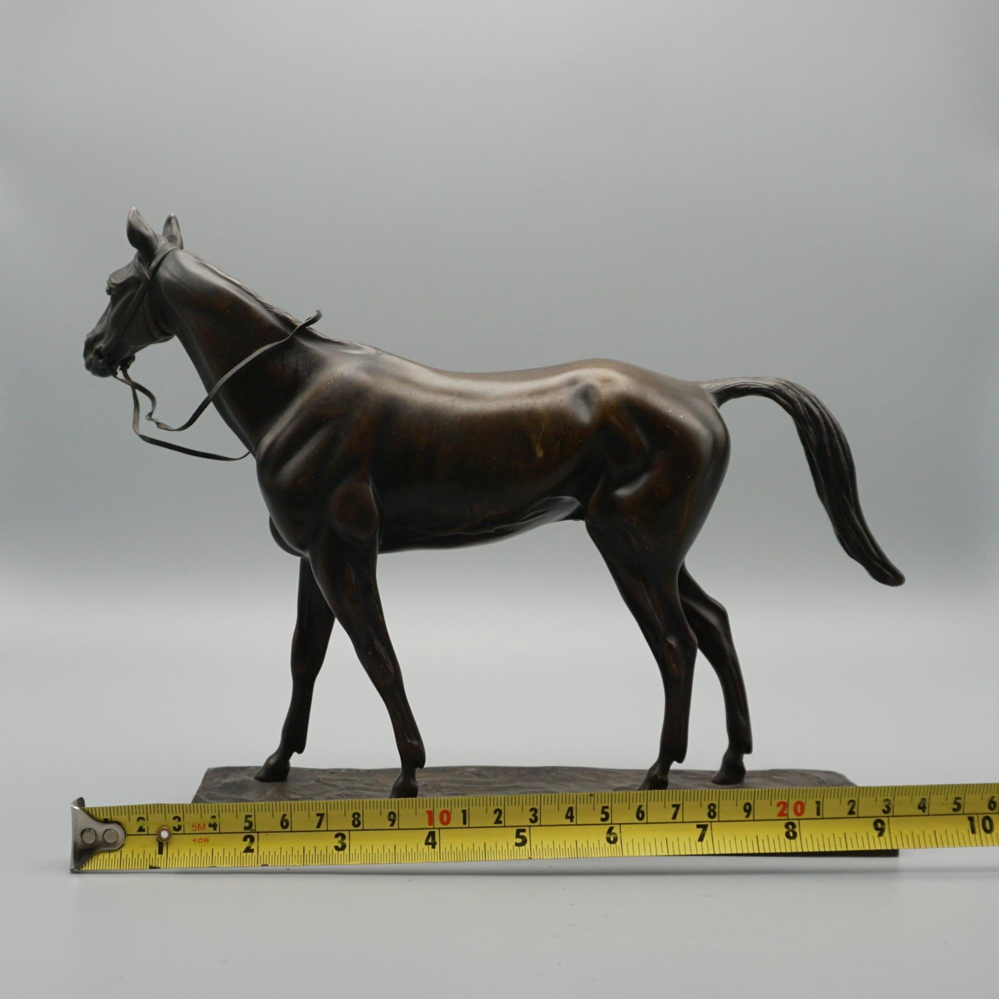 'Attilla' An Early 20th Century Bronze Sculpture by Irenee Rochard For Sale 8