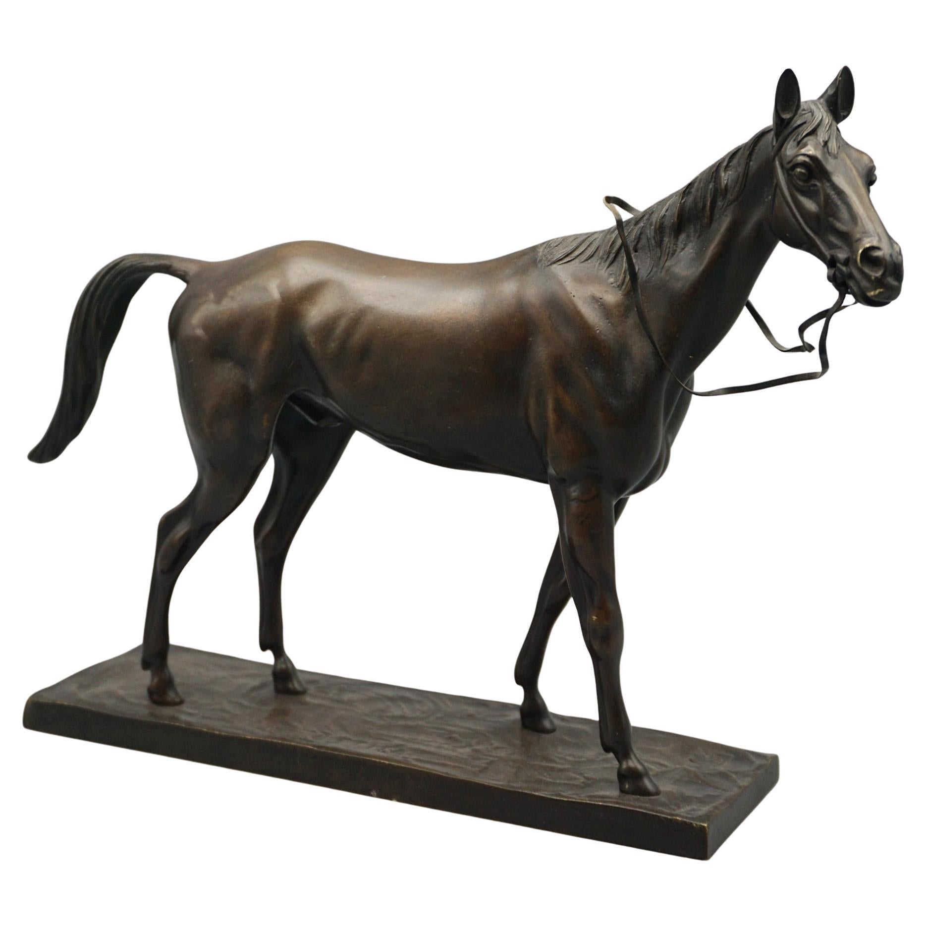 'Attilla' An Early 20th Century Bronze Sculpture by Irenee Rochard