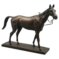 Attilla" Sculpture en bronze d'Irenee Rochard du début du 20e siècle