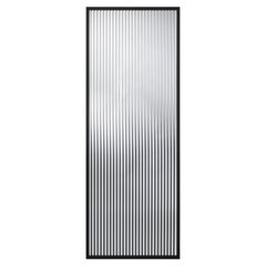 Attitude Mirror with Black Solid Oak Frame by Deknudt Mirrors