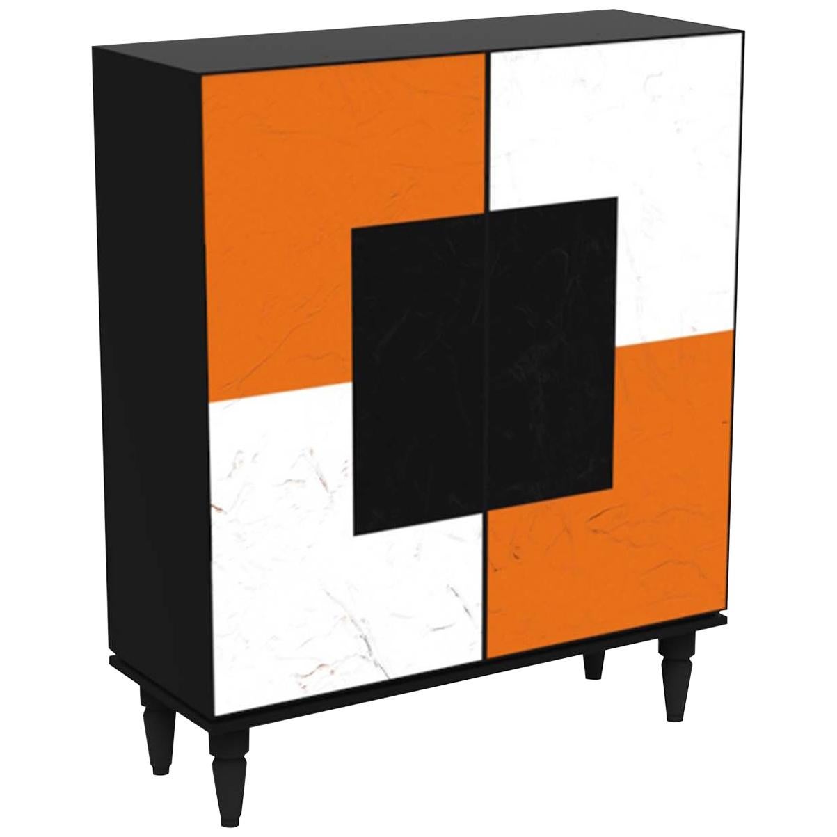 Attitude OrangeWhite Modular For Sale at 1stDibs