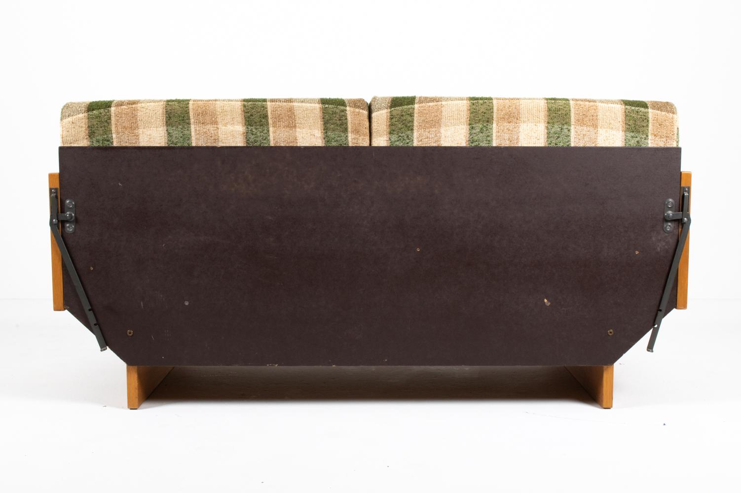Attr. Borge Mogensen Danish Mid-Century Convertible Daybed Sofa For Sale 10