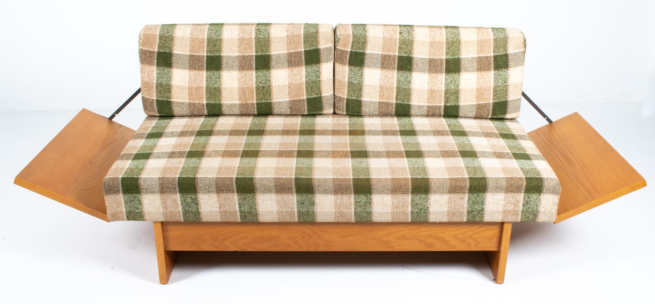 Oak Attr. Borge Mogensen Danish Mid-Century Convertible Daybed Sofa For Sale