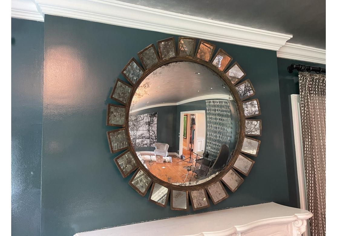 Contemporary Attr. Christian Liaigre Soleil Mirror For Holly Hunt Mirror