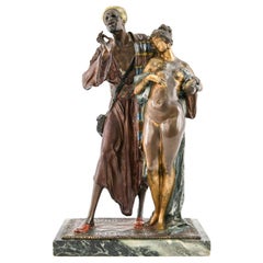 Attribué à Franz Bergmann Vienna Bronze Slave Merchant