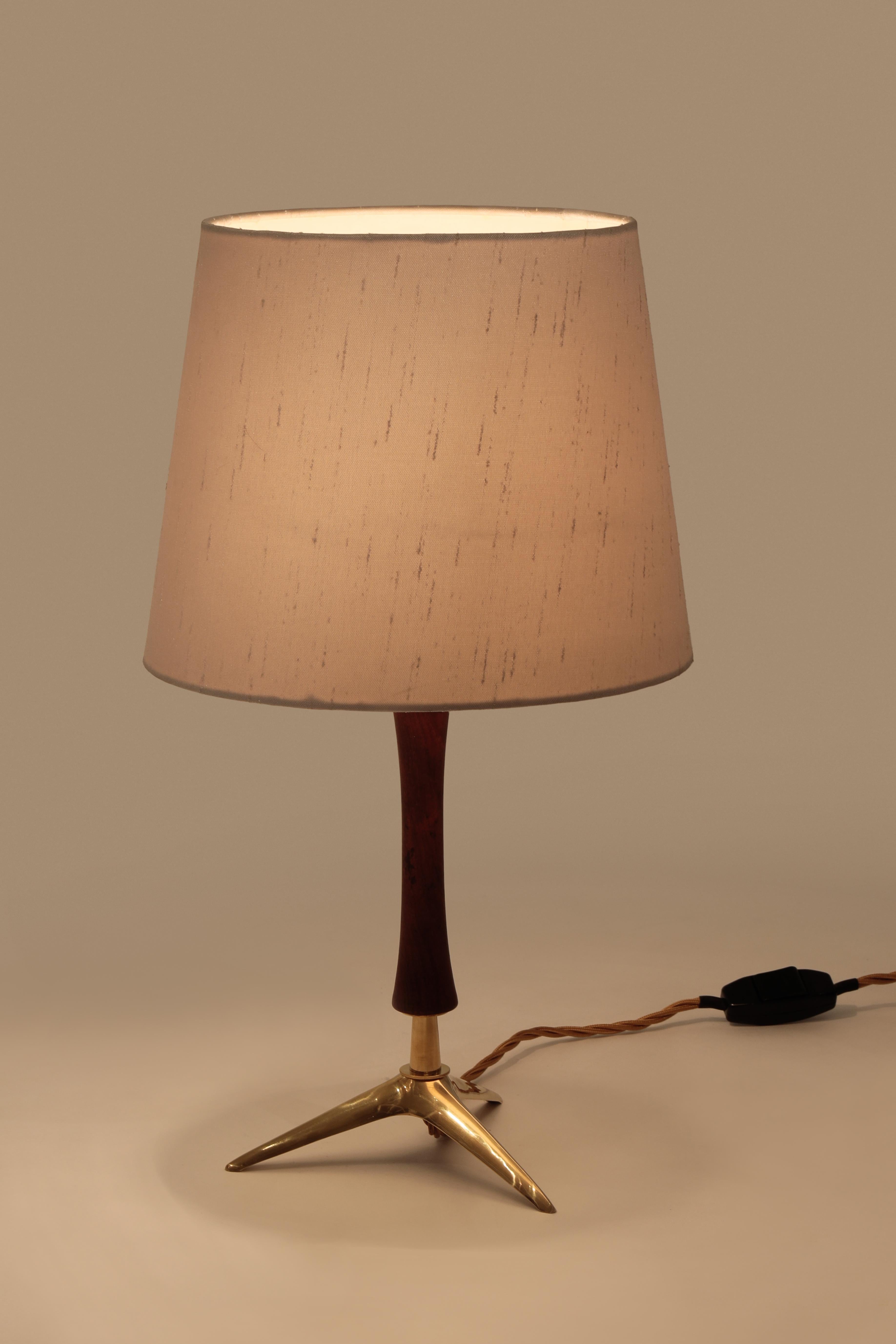 Attr. J.T. Kalmar Table Lamp Kalmar Lightning, 1950s For Sale 4