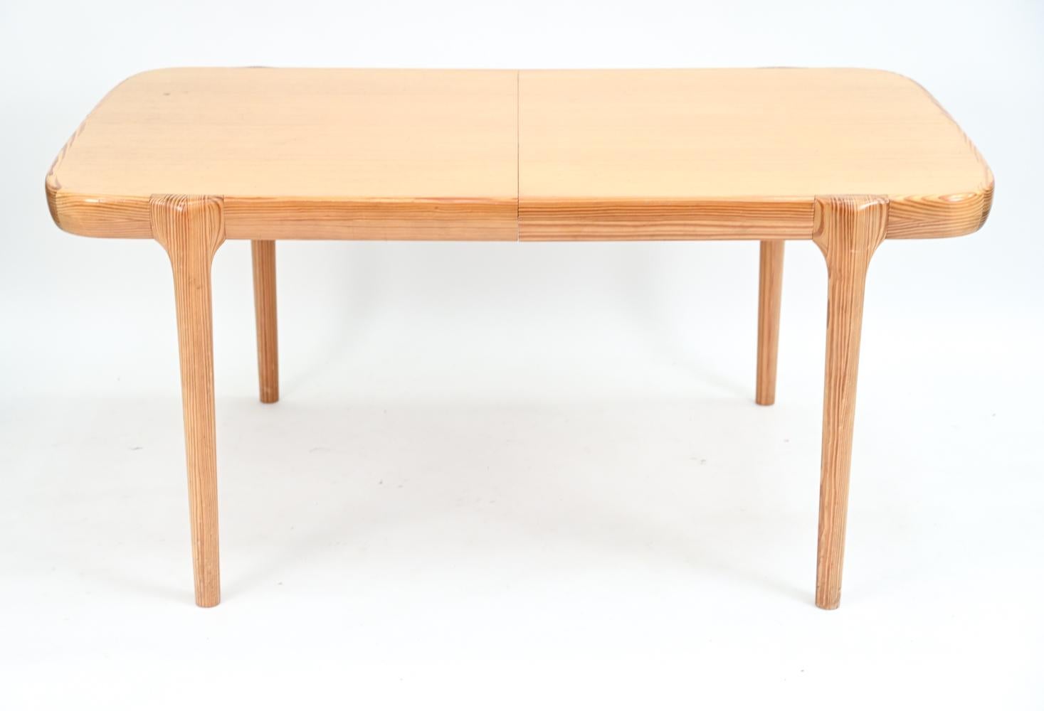 Mid-Century Modern Attr. Niels Moller Danish Mid-Century Pine Dining Table