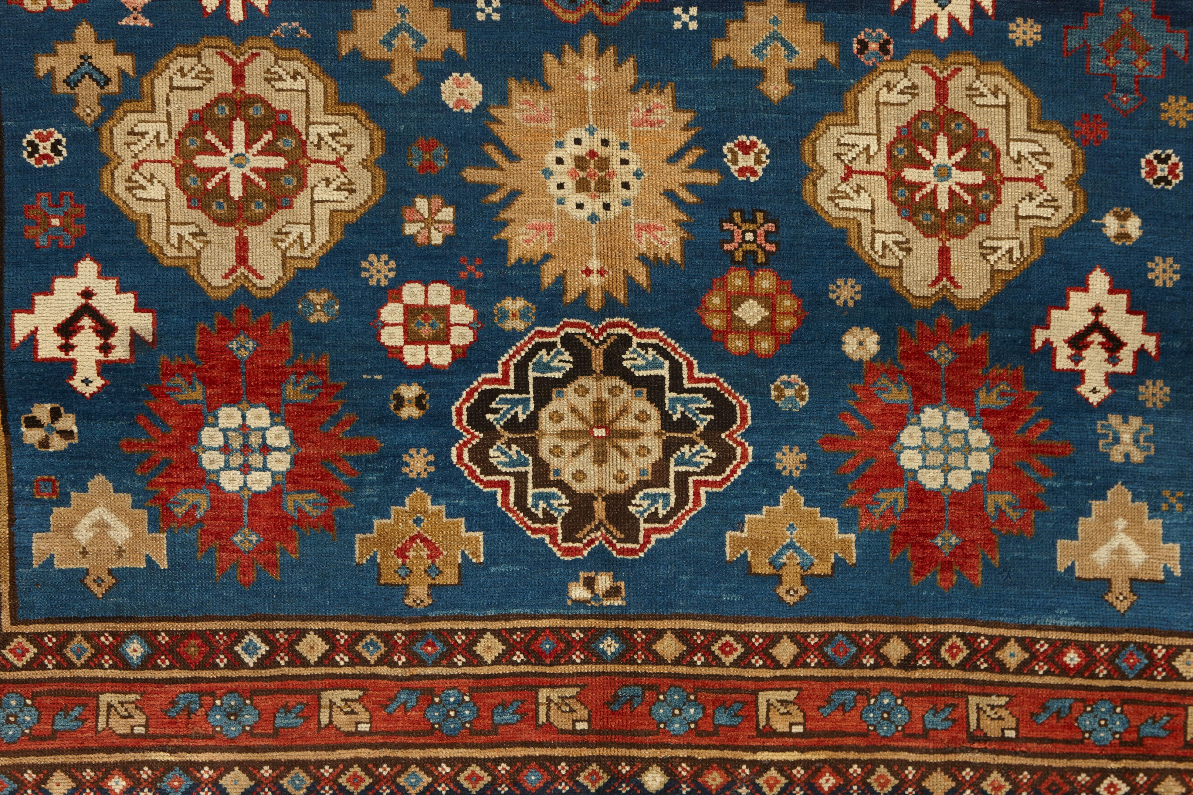 Attraente Tappeto antico Daghestan Gallery In condizioni ottime in vendita a Beirut, LB