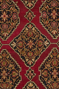 Attraente tappeto antico Karabagh Gallery (a) Gallery