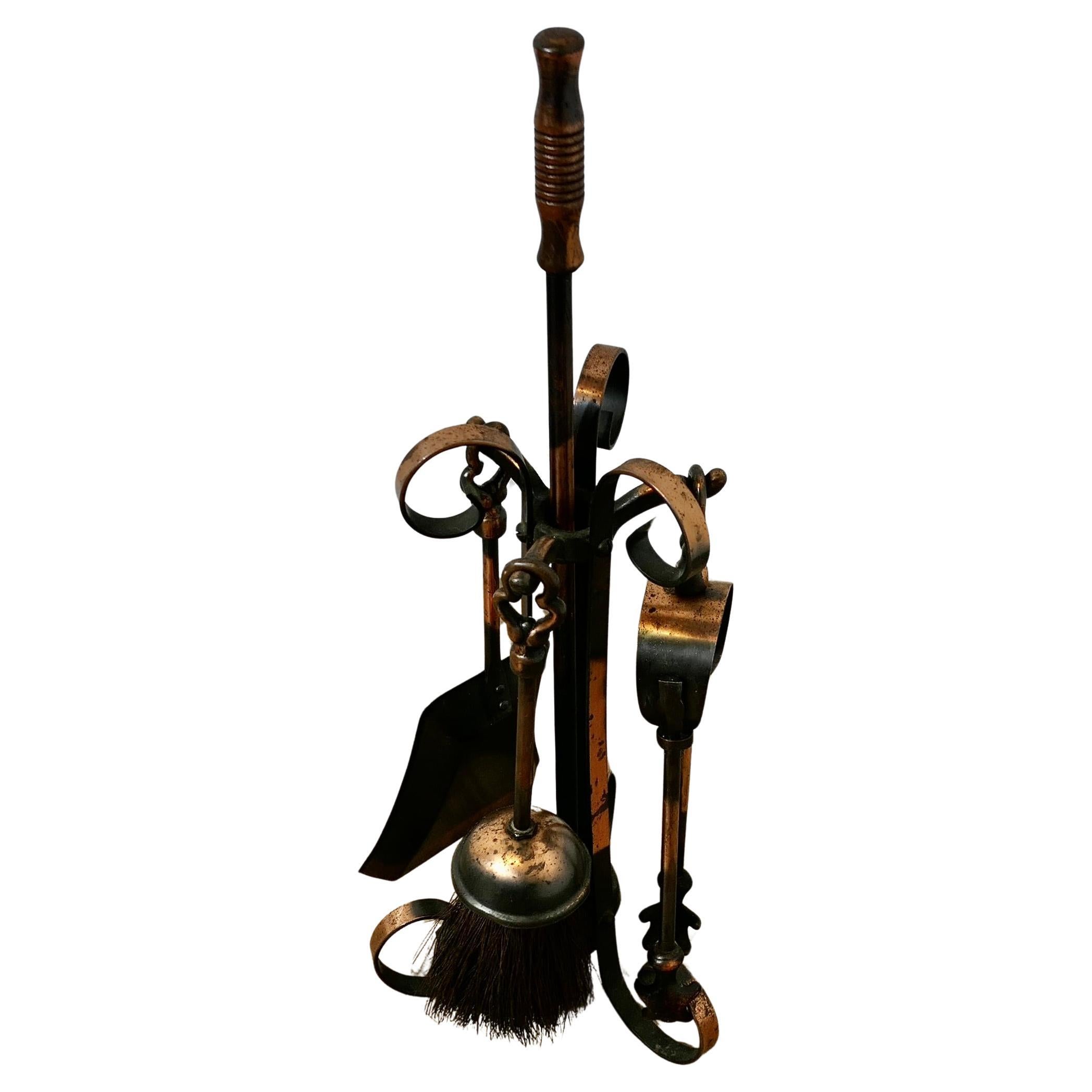 Ensemble de compagnons de feu en laiton, Outils pour le feu