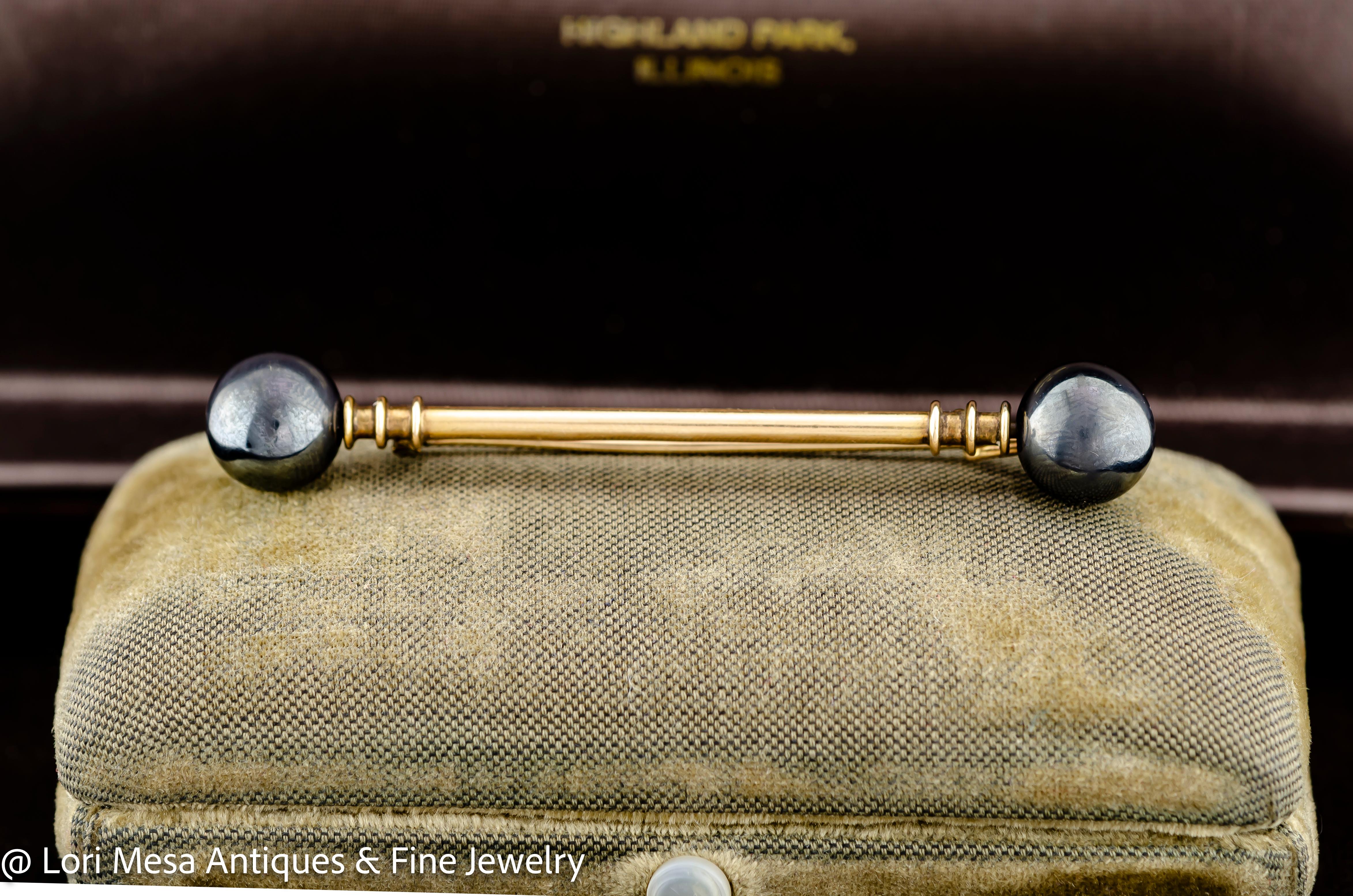 Attraente, circa 1900, in oro giallo 14Kt In condizioni buone in vendita a Wheaton, IL