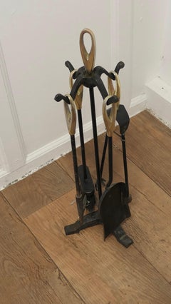 Attractive Fireside Companion Set, Fireside Tools