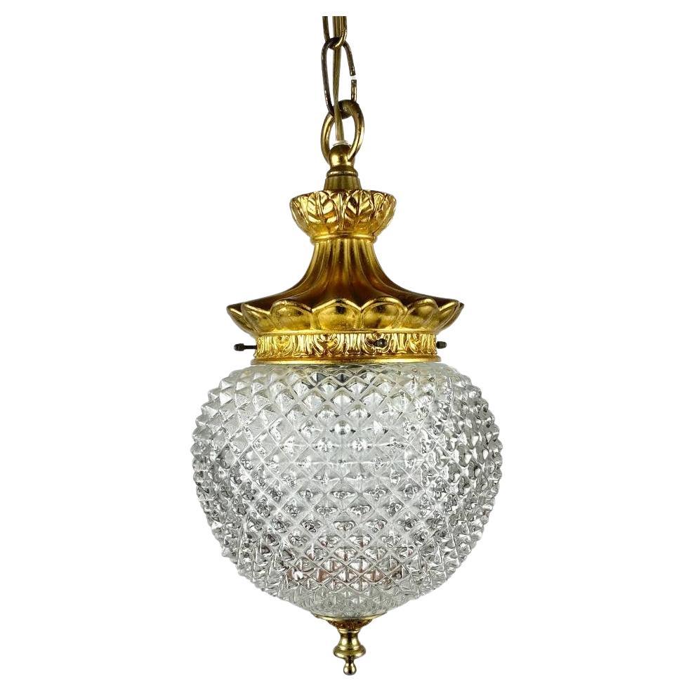 Attractive Globe Glass Pendant Lighting Vintage Ceiling Chandelier Lantern For Sale