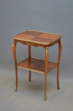 French Mahogany and Rosewood Table