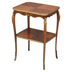 French Mahogany and Rosewood Table