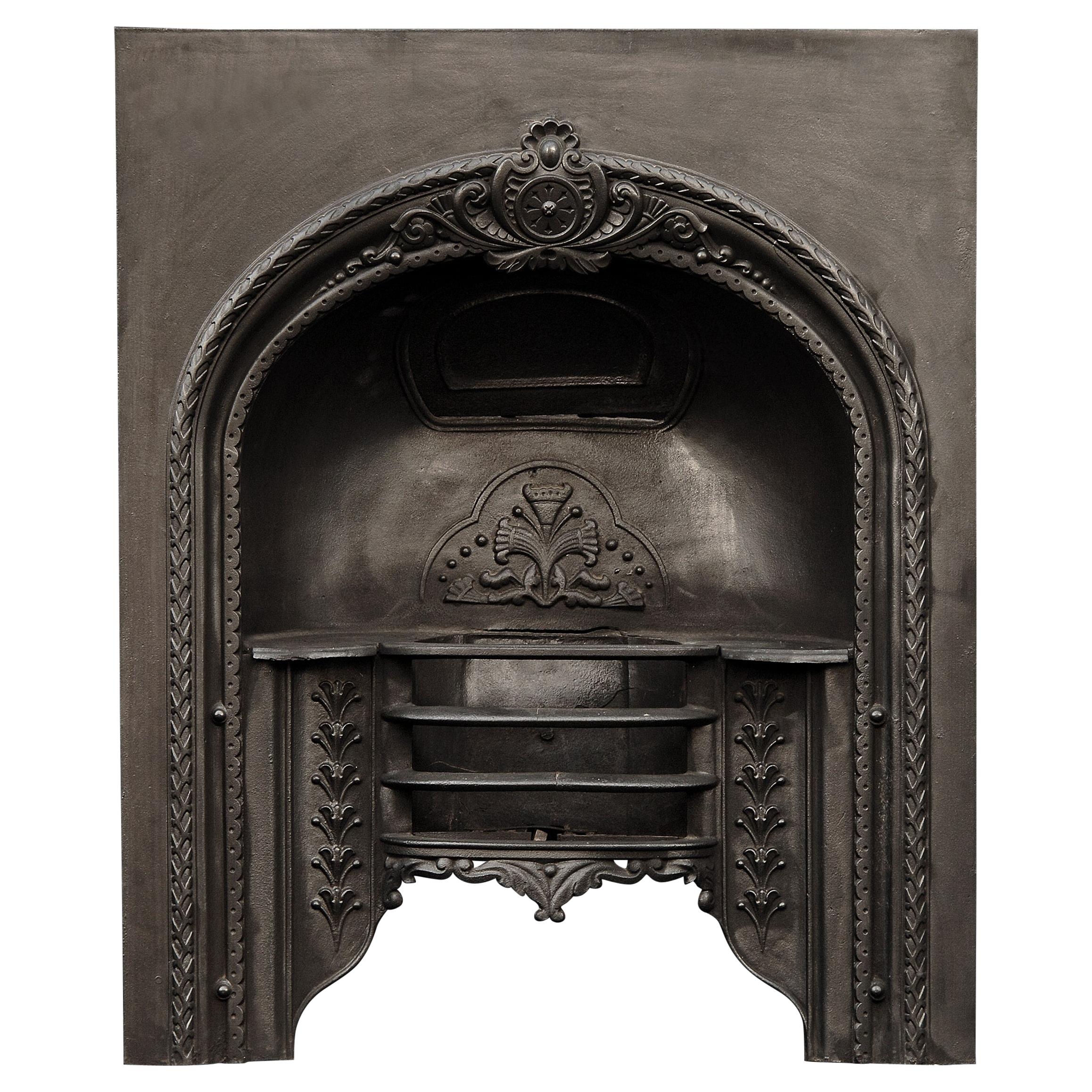 Attractive Mid 19th Century English Cast Iron Register Grate