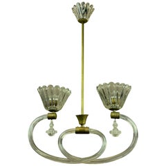 Attractive Pendant Light by Barovier