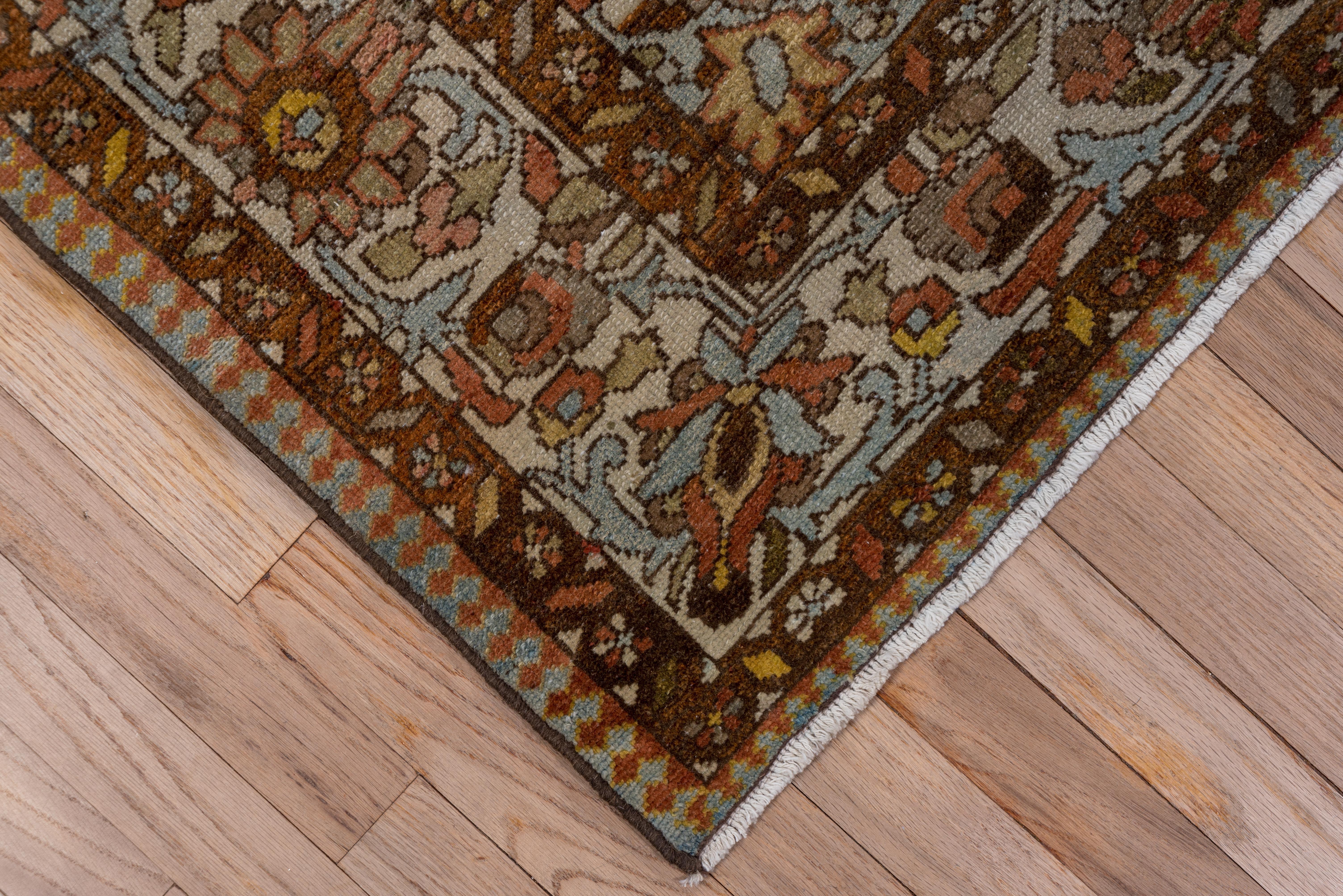 Hand-Knotted Attractive Persian Bakhtiari Rug For Sale