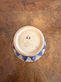 Attractive quality antique Dolton Lambeth jug by Emma Shute