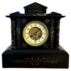 Attractive quality antique Victorian eight day mantle clock
