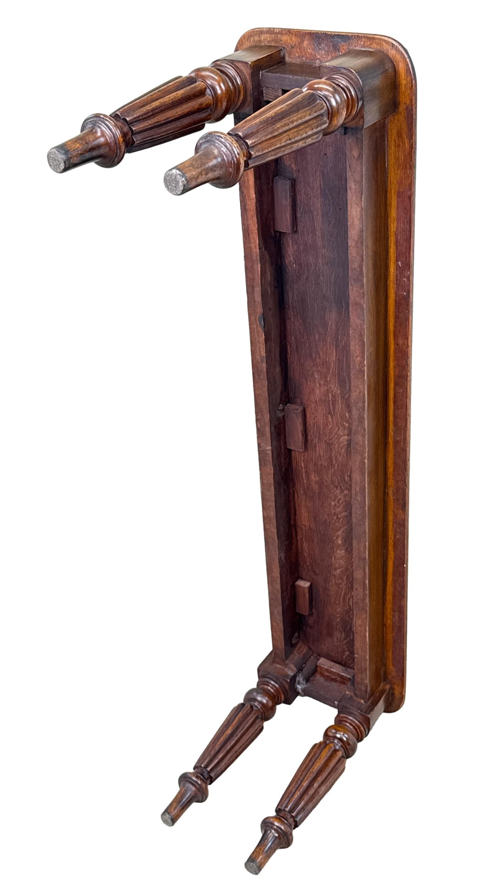 Attractive Regency Oak Window Seat Hall Bench For Sale 3