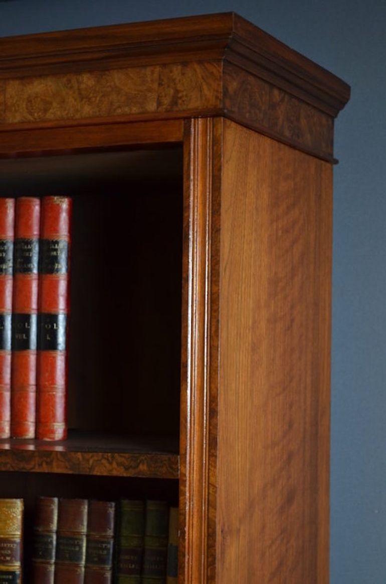 Attractive Victorian Library Bookcase - Victorian Bookcase For Sale 2