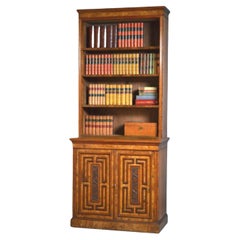 Antique Attractive Victorian Library Bookcase, Victorian Bookcase