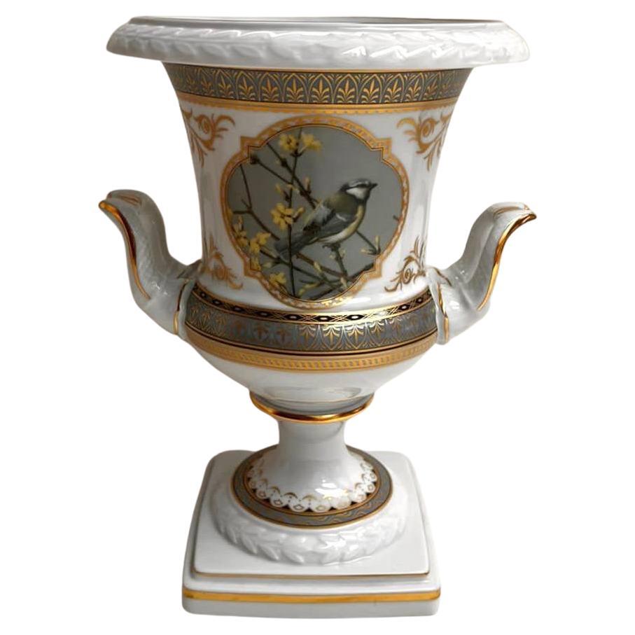 Attractive Vintage Vase Kaiser, Pavillon, Germany Porcelain Large Vase For Sale