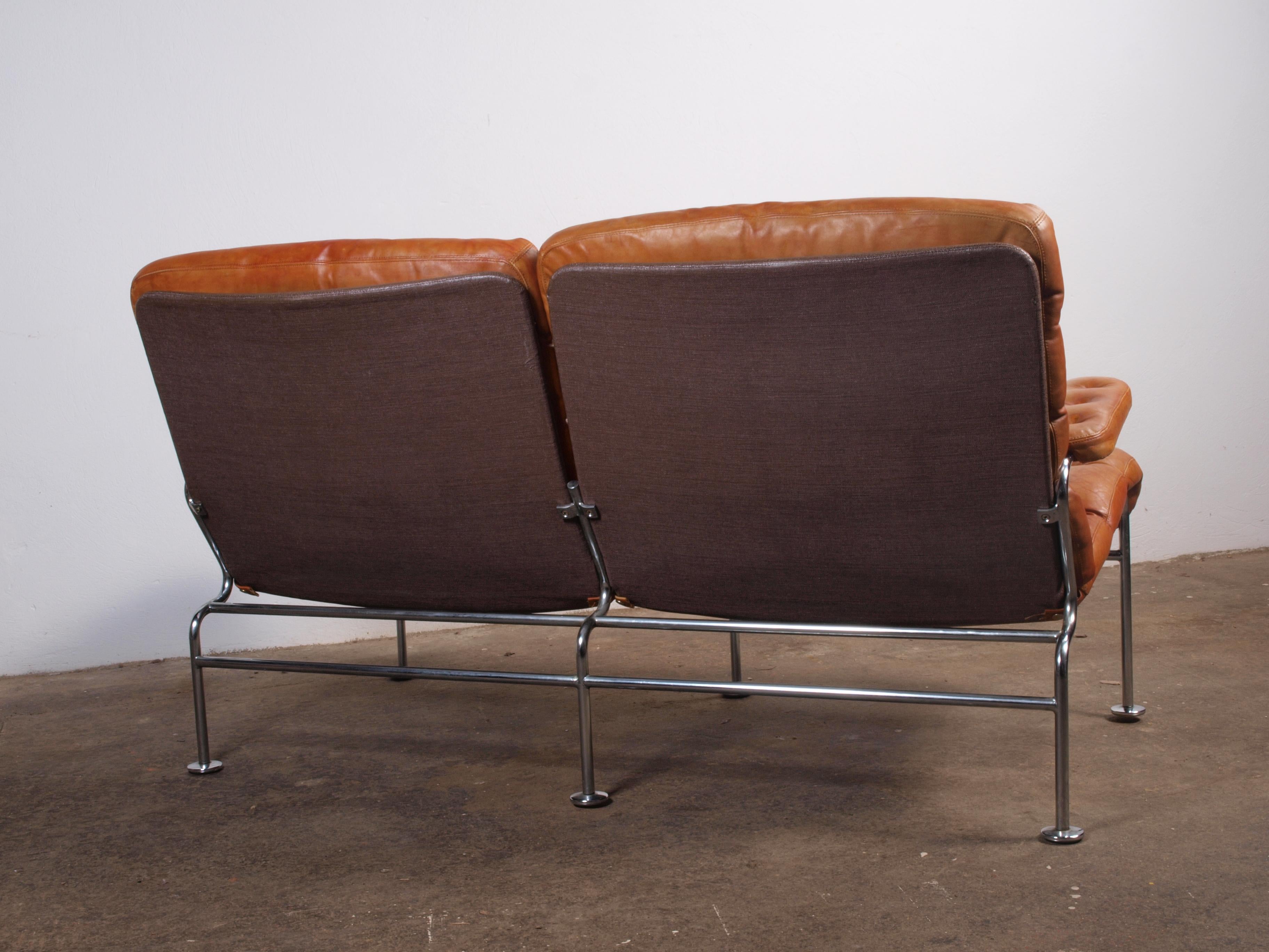 Attributed Bruno Mathsson Sofa mid-century for DUX 11