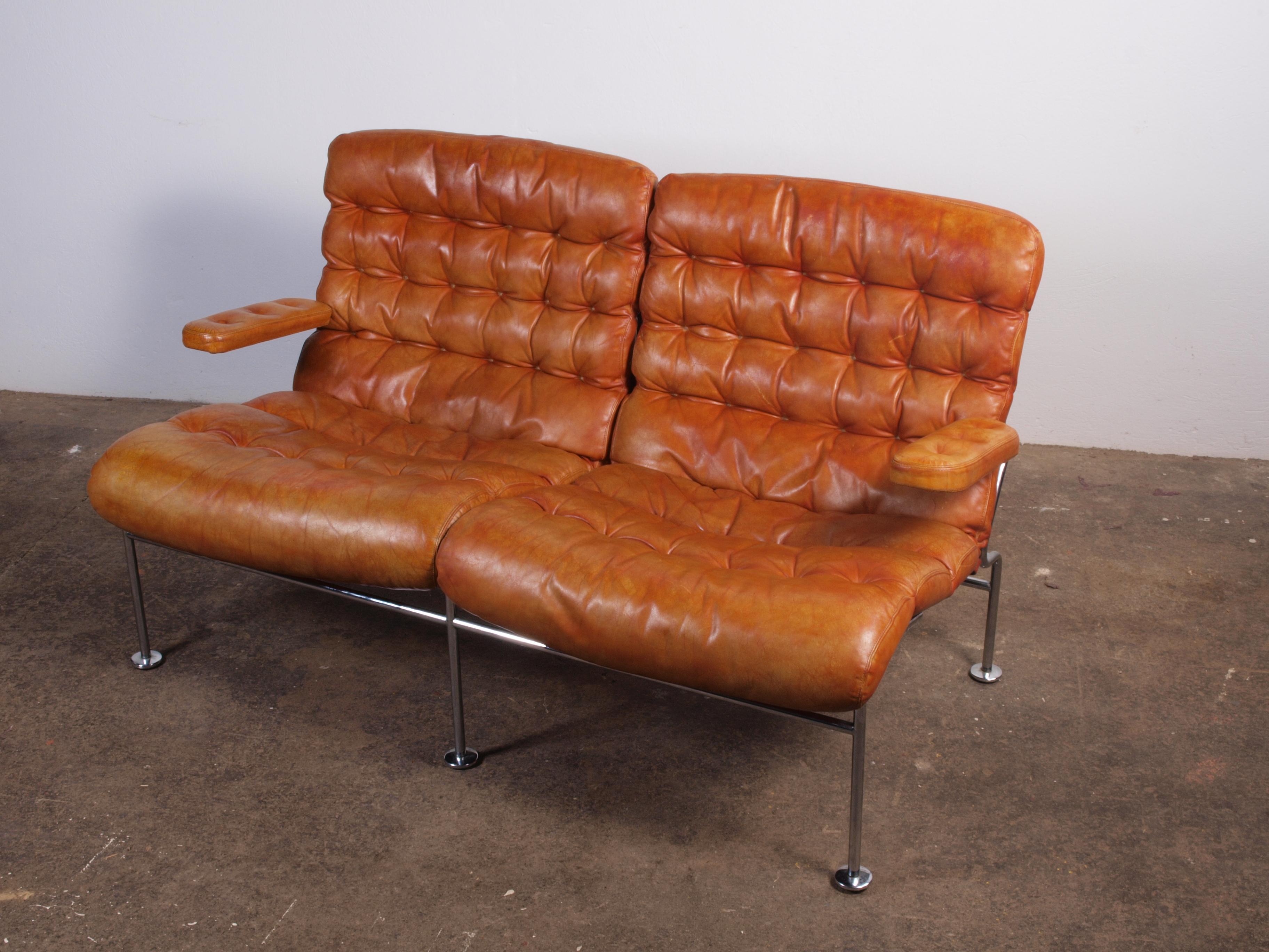 Attributed Bruno Mathsson Sofa mid-century for DUX In Good Condition In Store Heddinge, DK