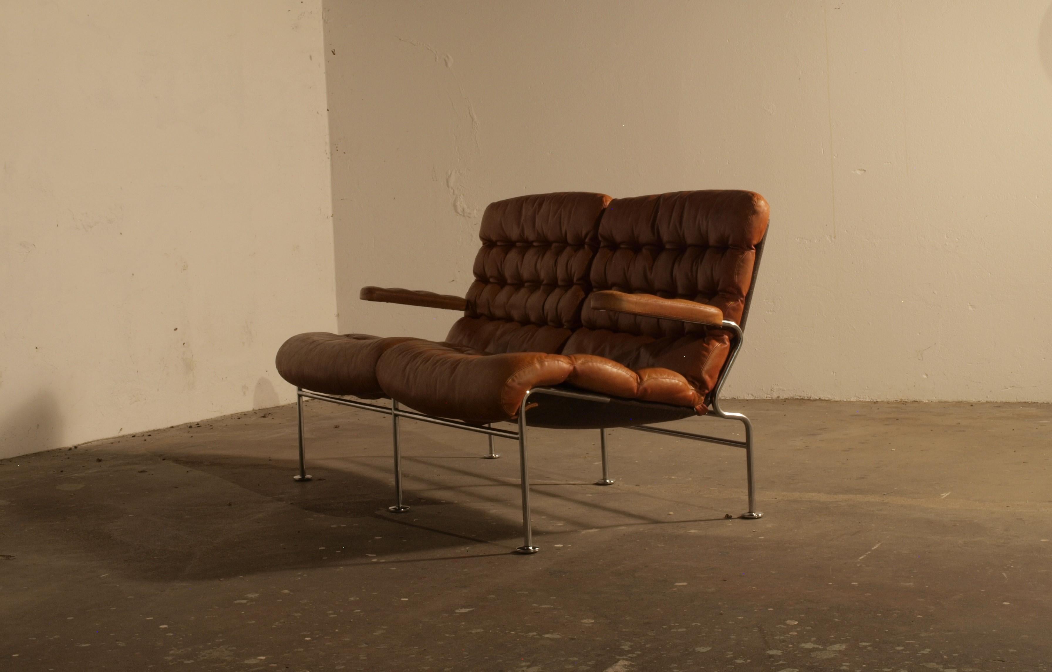 Mid-20th Century Attributed Bruno Mathsson Sofa mid-century for DUX