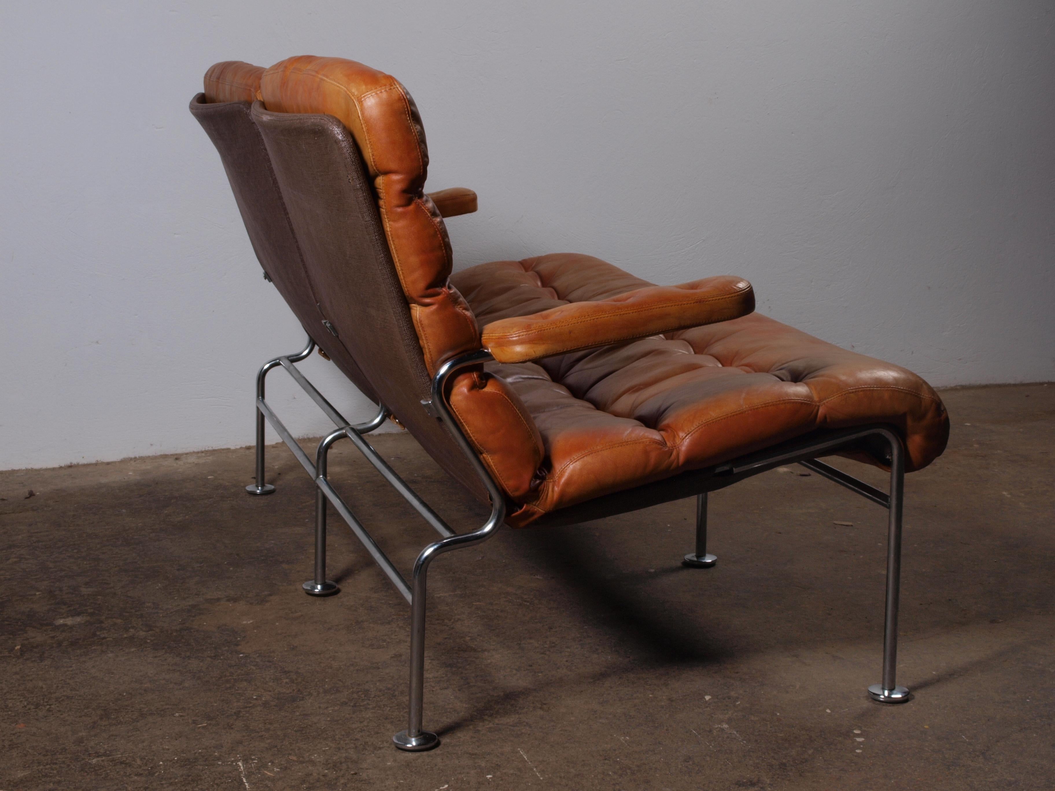 Attributed Bruno Mathsson Sofa mid-century for DUX 1