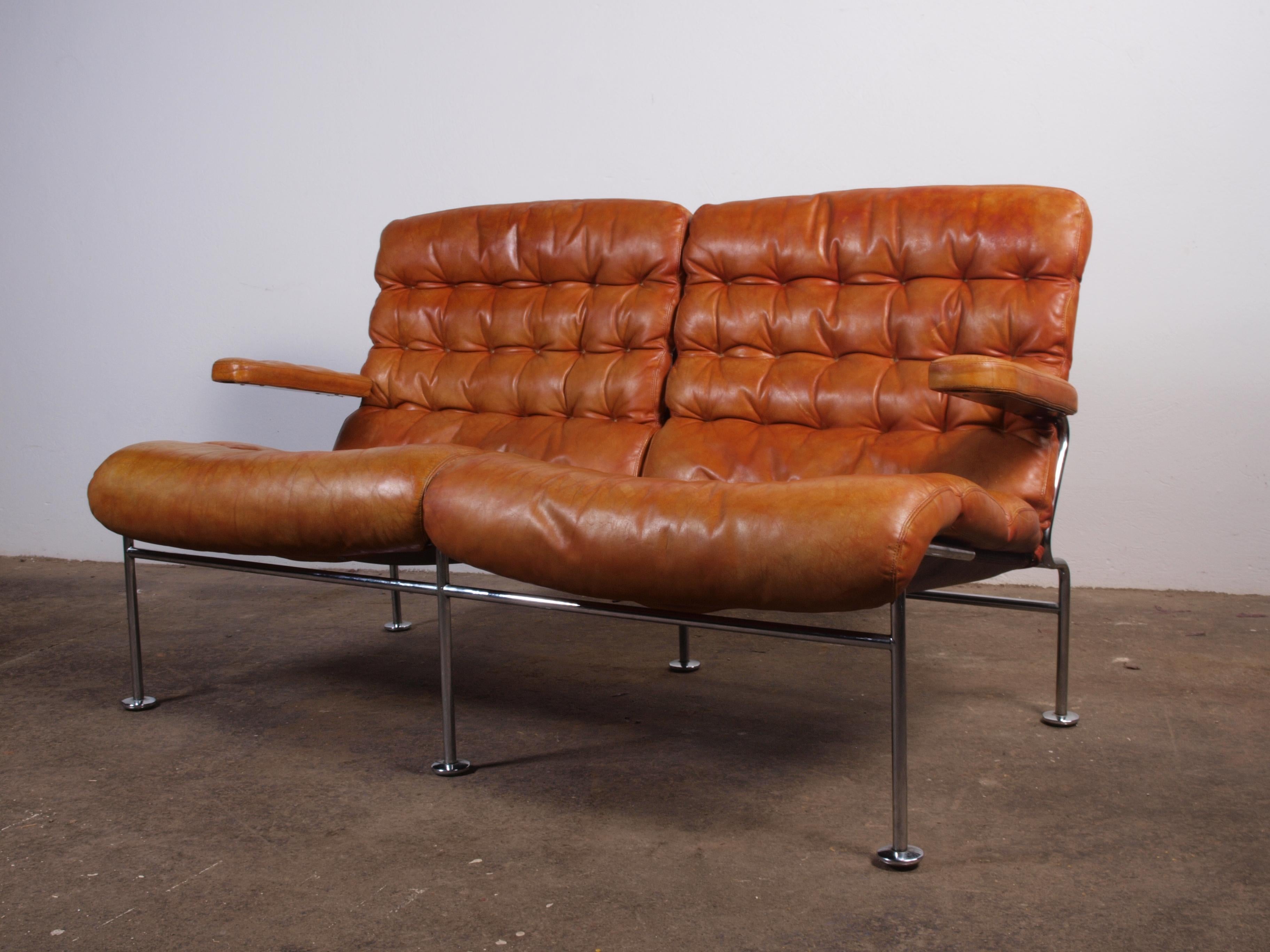 Attributed Bruno Mathsson Sofa mid-century for DUX 2