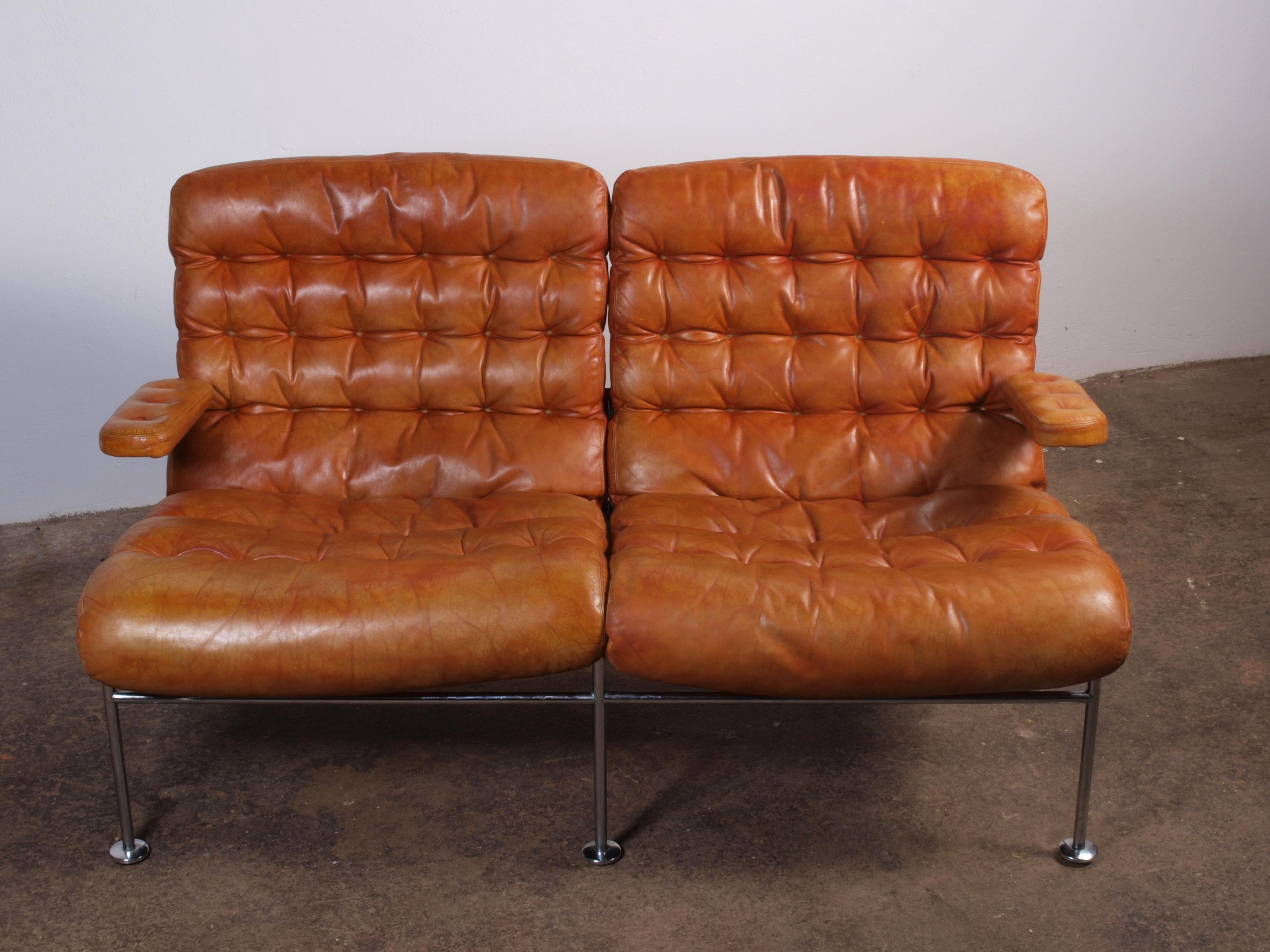 Attributed Bruno Mathsson Sofa mid-century for DUX 3