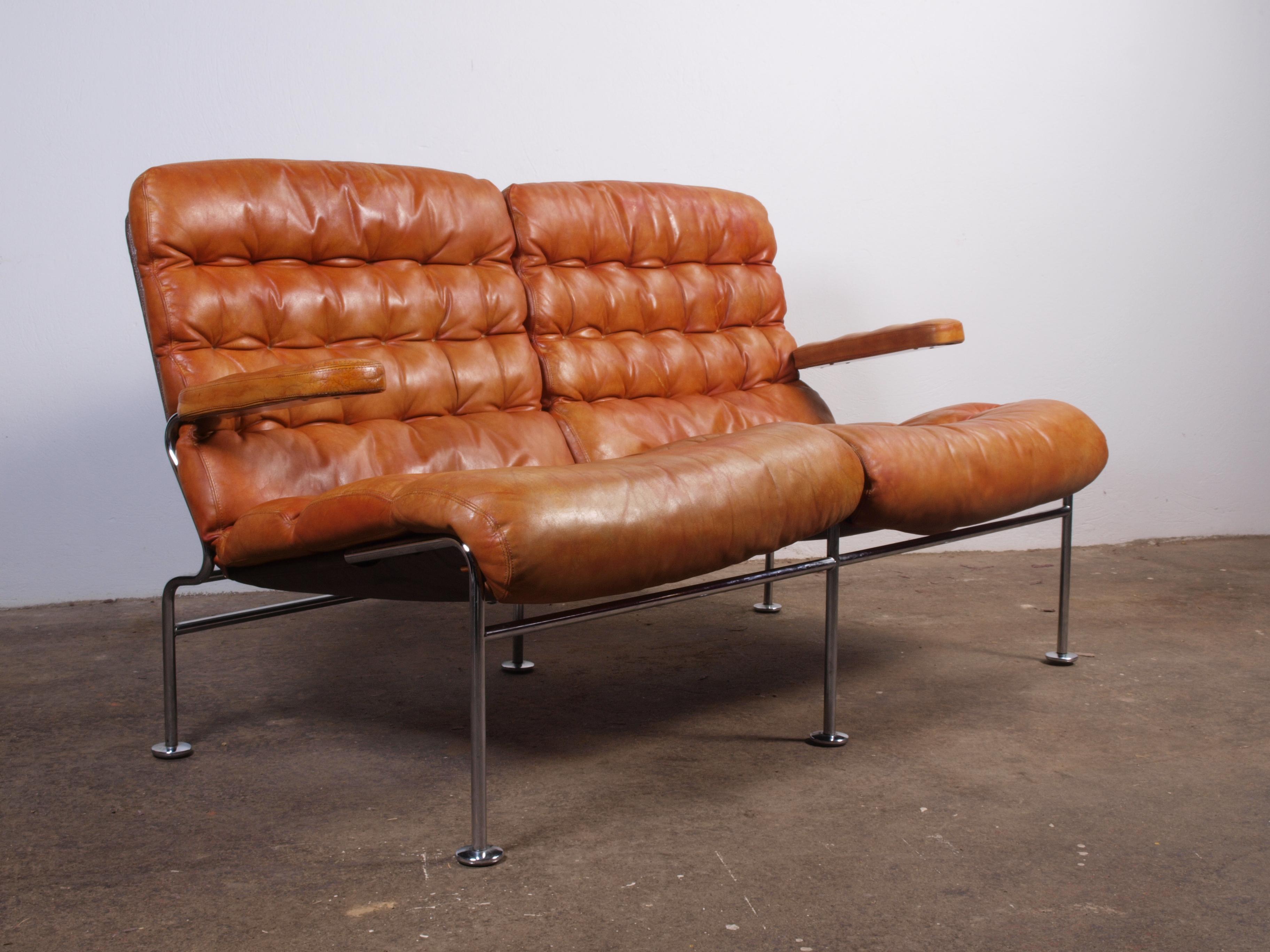 Attributed Bruno Mathsson Sofa mid-century for DUX 5