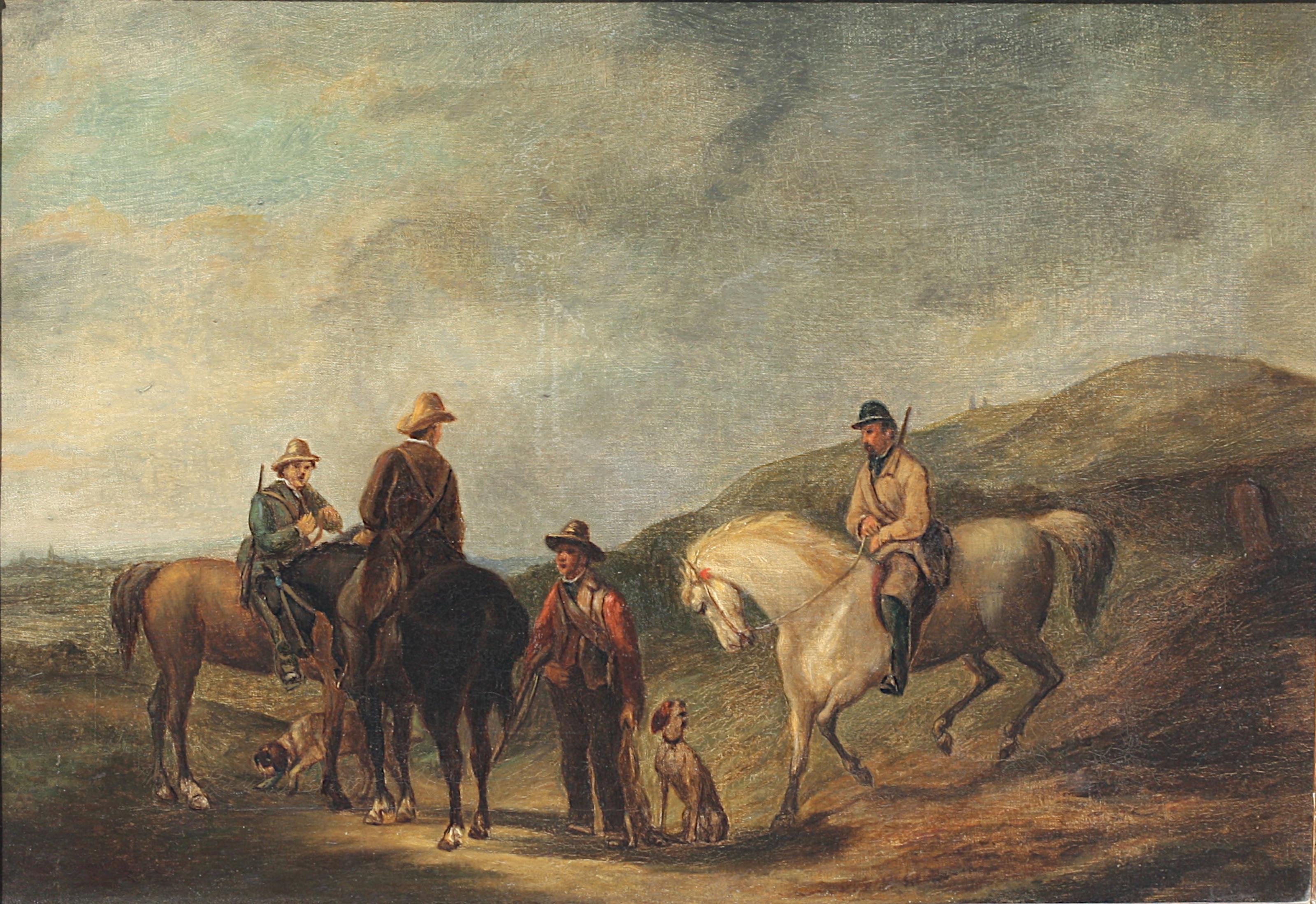 Zuschreibung, Édouard Bernard Swebach, (Französisch, 1800-1870) Gemälde im Angebot 2